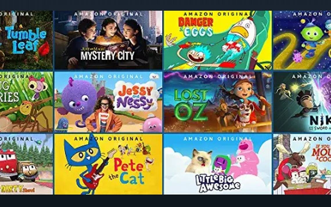 Peliculas para niños cheap en amazon prime